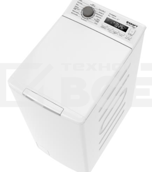 Стиральная машина Kraft Technology TCH-UMD8201W белый, загрузка вертикальная 8 кг, 1200 об/мин, класс: А