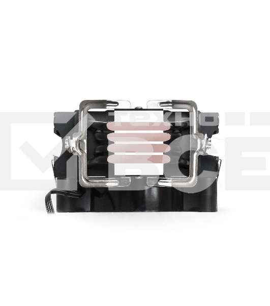 Кулер для процессора ExeGate Dark Magic EXX400V2-PWM.RGB серебристый, 120 мм, алюминий/медь, 2100 об/мин, 24 дБ, 4 pin, 140 Вт, 155 мм
