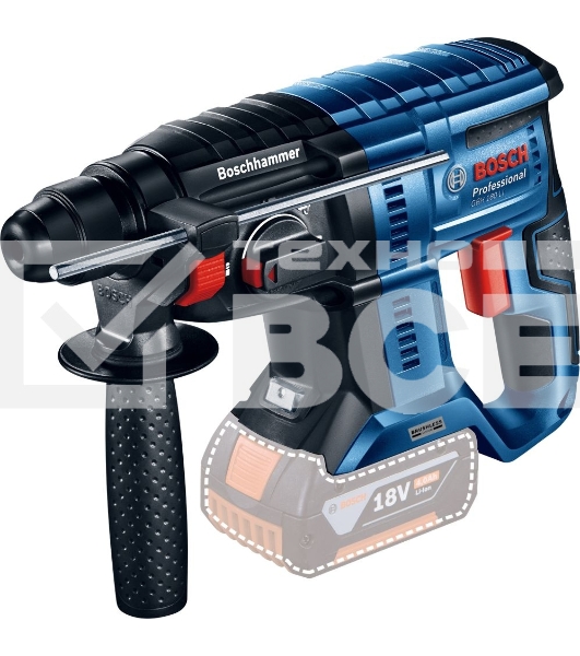 Перфоратор Bosch GBH 180-LI BL патрон:SDS-plus уд.:2Дж аккум.