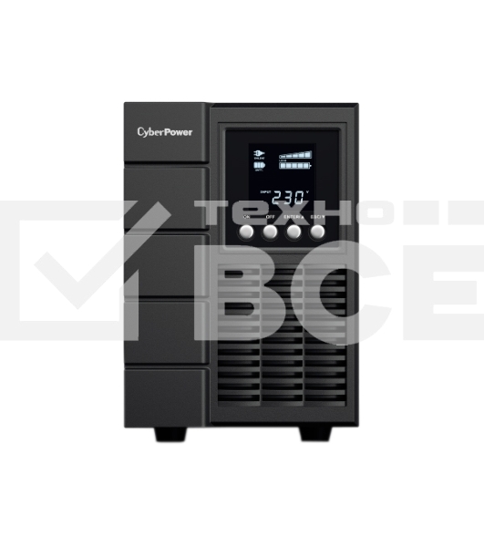 Источник бесперебойного питания CyberPower OLS1000E 1000VA/900W USB/RJ11/45/SNMP (4 IEC)