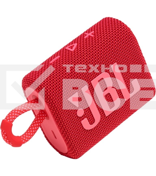 Портативная акустика JBL GO 3, красный