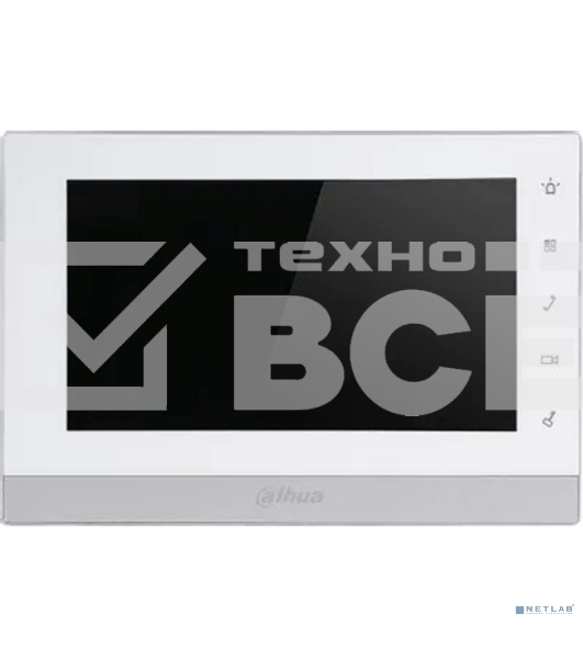 Видеодомофон Dahua DHI-VTH1550CH-S2 белый