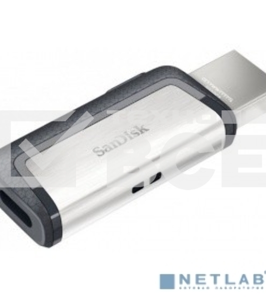 Флешка USB 128Gb SanDisk Ultra Dual, USB 3.0 - USB Type-C