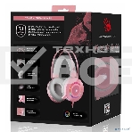 Наушники с микрофоном A4 Bloody G521 розовый 2.3м мониторные USB оголовье (G521 (PINK)), фото7