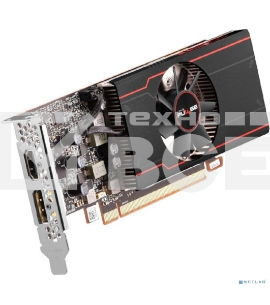 Видеокарта Sapphire Pulse PCI-E AMD Radeon RX 6400 4Gb (64bit/GDDR6/DP/HDMI/RTL) (11315-01-20G)