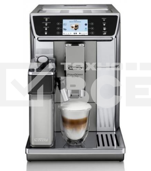 Кофемашина автоматическая DeLonghi ECAM650.55.MS серебристый, исп. кофе - зерновой/молотый, 2 л, 1450 Вт, 19 Бар.