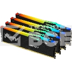 Оперативная память Kingston Fury Beast, DDR5, 64GB (4x16GB), 5200MHz, CL40, с радиаторами, RGB, черный, фото3
