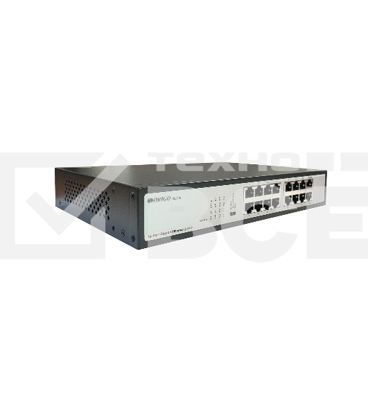 Коммутатор ORIGO Unmanaged Switch, 16x1000Base-T, 19 Rackmount Kit
