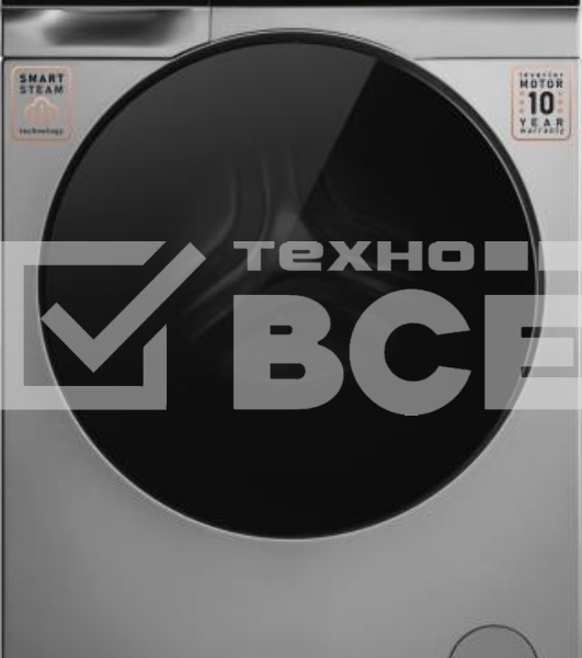 Стиральная машина Weissgauff WM 998 Full Touch DC класс: A+++ загр.фронтальная макс.:12кг серебристый
