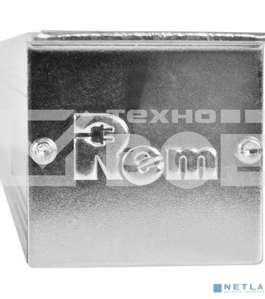 Блок розеток Rem-10 с выкл., 4 Sсhuko, 6 IEC 60320 C13, 10 A, алюм., 19
