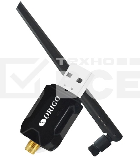 Сетевой адаптер ORIGO OW900A/A1A Wi-Fi 6 AX900 USB 2.0,2.4/5 ГГц, съемная антенна 5 dBi