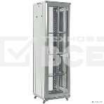 Шкаф телекоммуникационный Rexant напольный 19' 42U 800×800мм, дверь стекло, разборный, серый (RAL 7035), фото3