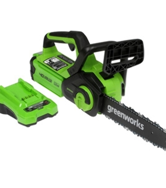 Цепная пила аккумуляторная GreenWorks G40CS30IIK2, 40V, 30 см, с 1* АКБ 2А*ч и ЗУ (2007807UA)