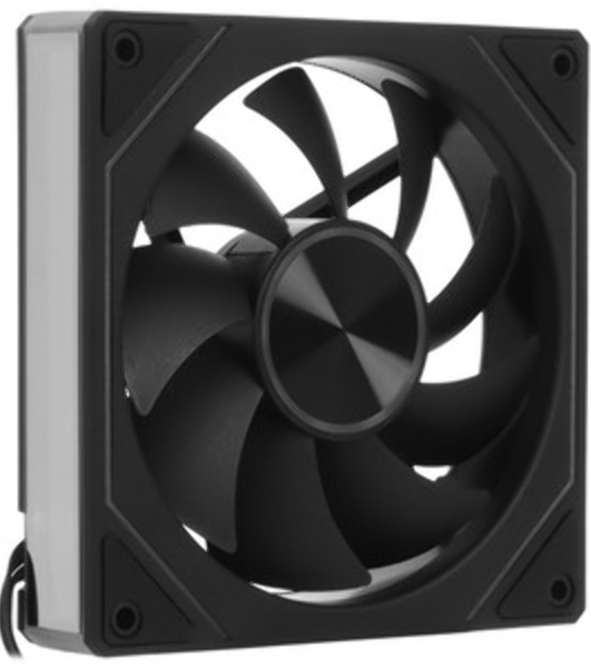 Вентилятор для корпуса Case Cooler PCCooler FG120 ARGb BK (120x120x25мм, 4-pin PWM, ARGb, 54CFM, 28.4dBA, 1800RPM, черный)