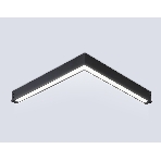 Светильник светодиодный угловой для шинопровода Magnetic Ambrella light GL1299 BK черный IP20 24W 3000K-6400K 220V 120° 342*367*42 (Без ПДУ), фото8