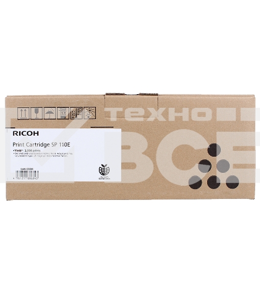Картридж лазерный Ricoh SP110E черный для SP 111 / SP 111SU / SP 111SF 2000 отпечатков