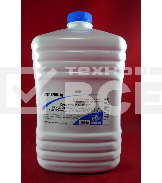 Тонер для Kyocera TK-550/580/590/880/895/8115/8600/5140/5150/5195 Magenta (Tomo VF03-M) (кан. 1кг) Black&White Standart