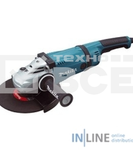 Шлифовальные машины Makita GA9040SF01 УШМ,ф230мм,{2600Вт,6600об\м,5.5кг,кор,суперфланец,плавный пуск,антивиб рукоятка}