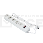 Сетевой фильтр ExeGate EX279182RUS SP-5-10W (5 розеток, 10м, евровилка, белый), фото 1