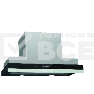 Вытяжка встраиваемая Gorenje BHP643ORAB черный управление: сенсорное (1 мотор)