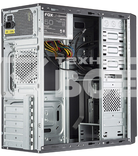 Компьютерный корпус c блоком питания 450 Ватт Case Foxline FL-816, ATX