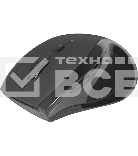Мышь беспроводная Defender Accura MM-295 черный, 1600 dpi, радиоканал, USB, кнопки - 6