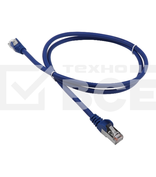 Патч-корд LANMASTER LSZH FTP кат.5e, 3.0 м, синий