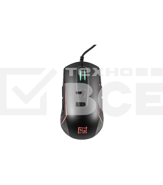 Мышь проводная Harper Gaming Kickback GM-P05 черный, 10000 dpi, USB, кнопки - 8