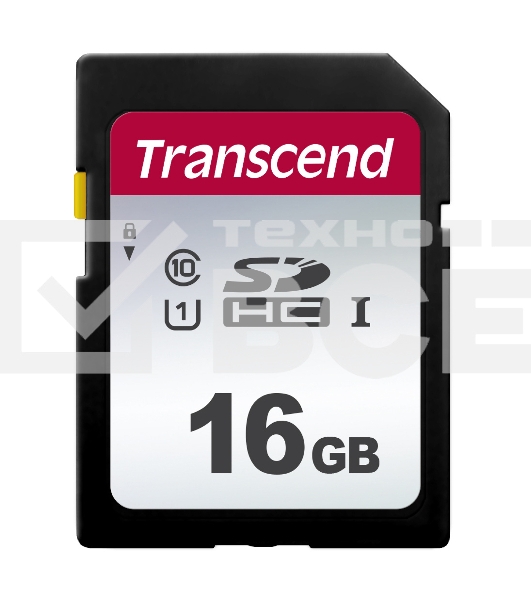 Флеш карта SD 16Gb Transcend SDHC UHS-I U1