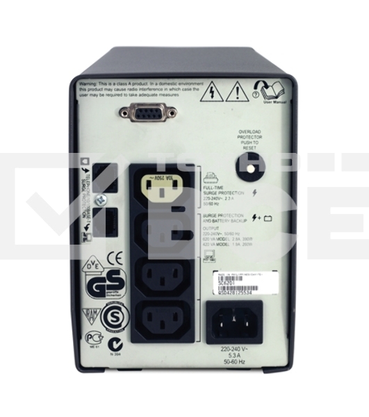 Источник бесперебойного питания APC Smart-UPS SC SC620I 390Вт 620ВА черный