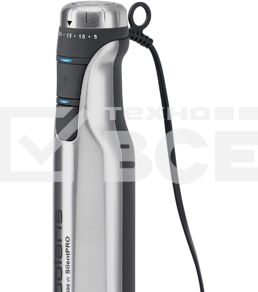 Блендер погружной Polaris PHB1591L Silent металлик 1500Вт