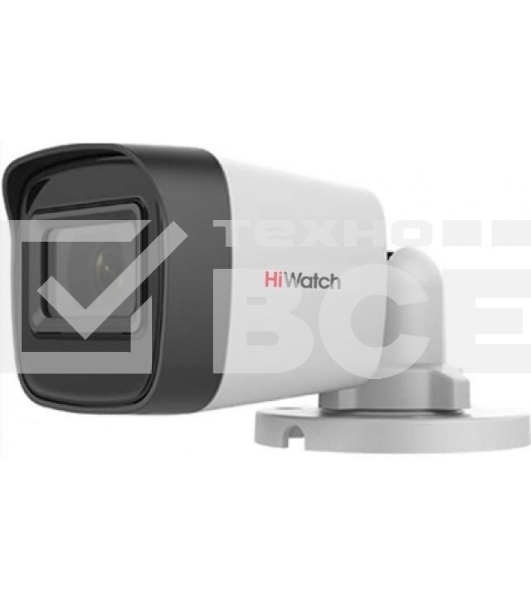 Камера видеонаблюдения аналоговая HiWatch DS-T520A (3.6мм) 3.6-3.6мм HD-CVI HD-TVI цв. корп.:белый