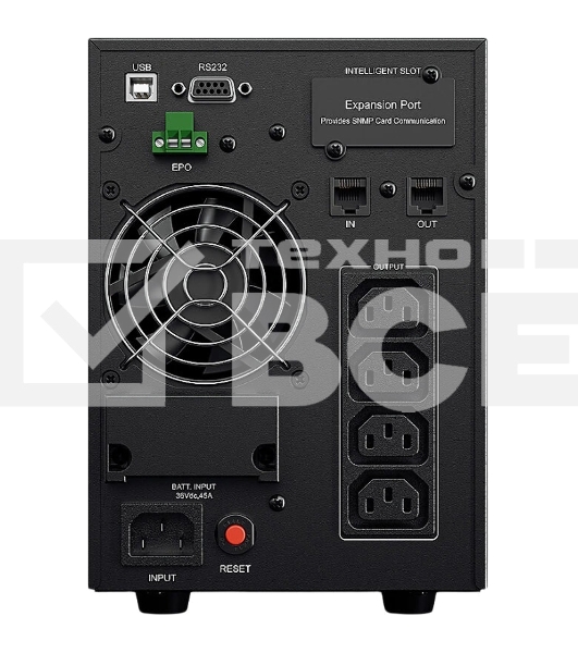 Источник бесперебойного питания CyberPower OLS1000E 1000VA/900W USB/RJ11/45/SNMP (4 IEC)