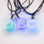 Гирлянда Шарики Ø 18 мм, 5 м, темно-зеленый ПВХ, 30 диодов, цвет RGB, фото4