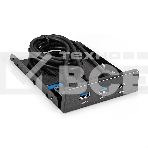 Планка USB на переднюю панель ExeGate U3H-616, 3,5