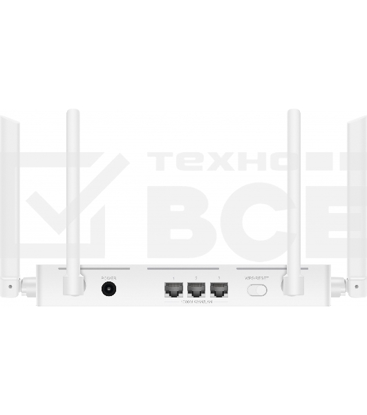 Роутер беспроводной Huawei WiFi AX2 WS7001-22 (53030ADX) AX1500 10/100/1000BASE-T белый
