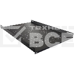 Полка стационарная NTSS NTSS-FS-H-1000-BL 1U нагр.:100кг. 19