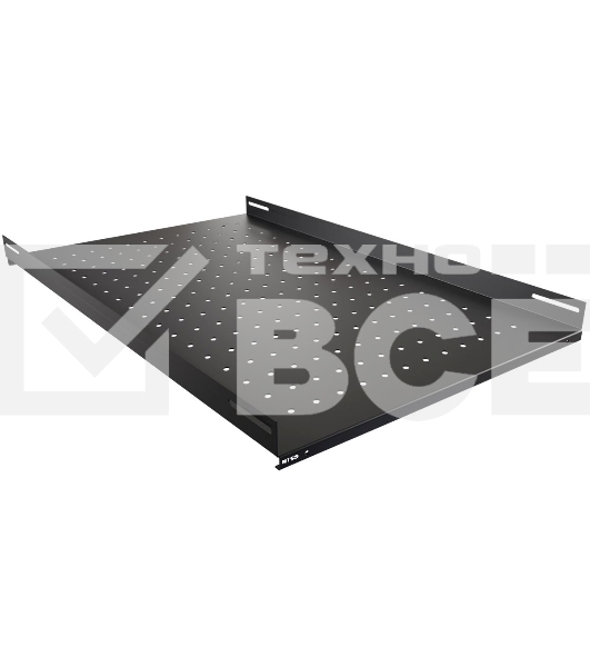 Полка стационарная NTSS NTSS-FS-H-1000-BL 1U нагр.:100кг. 19