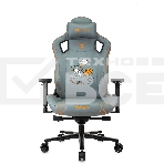 Кресло игровое Knight Craft Dragon серый эко.кожа крестов. металл, фото23