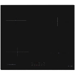 Индукционная варочная панель стеклокерамическая, Ширина: 60 см;Стекло: ILVA; 4 конфорки индукционного нагрева: 2 х диаметром?,160 мм; 1400 Вт; 2 х диаметром?,180 мм; 1800 Вт; Сенсорное управление(touch); 9 уровней мощности; Таймер(отсчет времени/выбор конфорки); Звуковой сигнал; Безопасное автоотключение; Блокировка от детей/Блокировка панели управления; Индикатор остаточного тепла; Цвет: черный/ без рамки; Размер(ШхГхВ): 590x520x60 мм, фото6