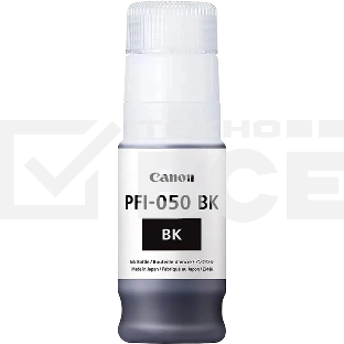 Картридж струйный Canon PFI-050BK 5698C001 черный (70мл) для Canon imagePROGRAF TC-20M