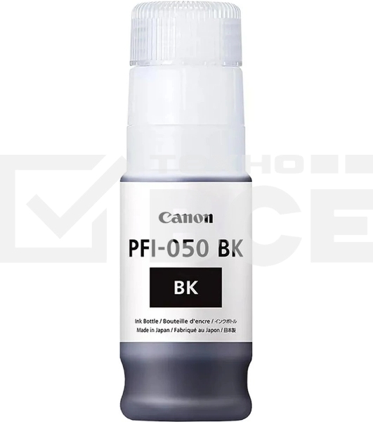 Картридж струйный Canon PFI-050BK 5698C001 черный (70мл) для Canon imagePROGRAF TC-20M