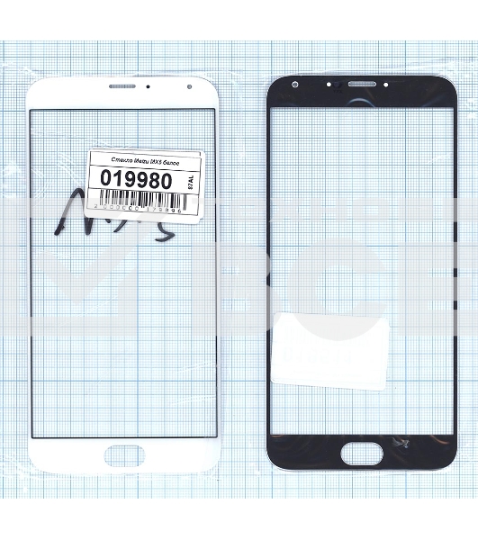 Стекло для Meizu MX5 белое