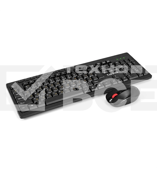 Комплект клавиатура+мышь ExeGate Professional Standard Combo MK260 беспроводной, USB, 1200 DPI, чёрный