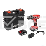 Дрель акк HIPER 12В, 30Нм, 2Ач, 0-350/0-1350 об/мин, 2 акк, Li-ion, БЗП 10мм, кейс, фото4