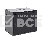 Шкаф коммутационный Rexant настенный 12U 600x600 мм пер. дв. металл черный, фото3