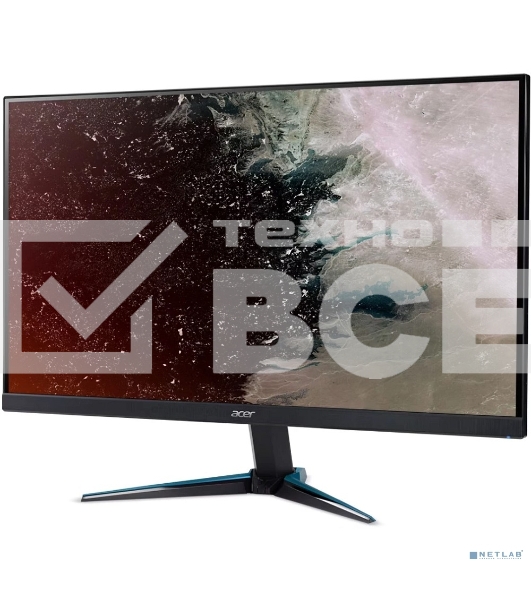 Монитор 27' Acer VG270KL1bmiipx IPS 3840x2160, 72 Гц, 1 мс, 16:9, 250 кд/м², 2xHDMI 2.0, DP 1.4, 3.5 Jack, динамики (2x2 Вт), HDR10, FreeSync, черный