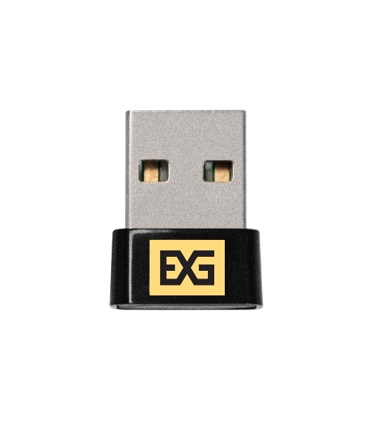 Сетевой адаптер Wi-Fi 6 ExeGate EX-W6-TX20U Nano (Wi-Fi AX (a/b/g/n/ax), 2.4 ГГц до 286 Мбит/с, внутренняя антенна, USB 2.0)