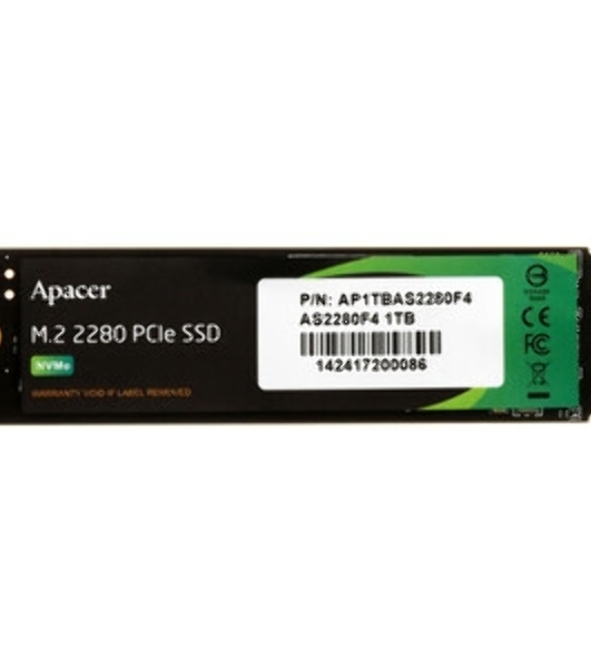 Накопитель SSD M.2 2280 1TB NVMe PCIE 5.0 x4 12000/11800 AP2TBAS2280F4L-1 APACER