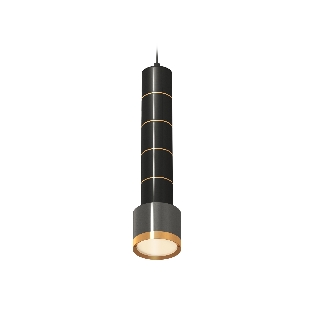 Светильник Ambrella Light XP8115010 DCH/PYG черный хром/золото желтое полированный GX53